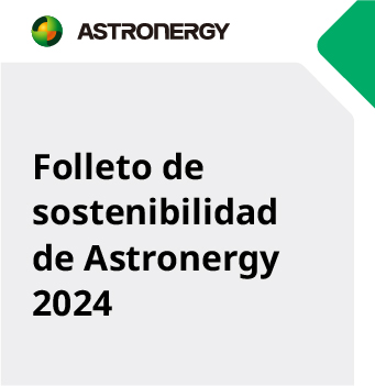 Folleto de sostenibilidad de Astronergy 2024